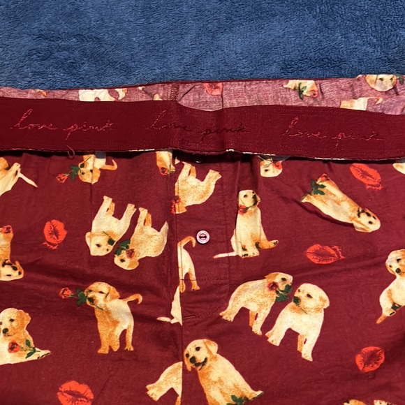 PINK flannel sleep boxy - Picture 2 of 2